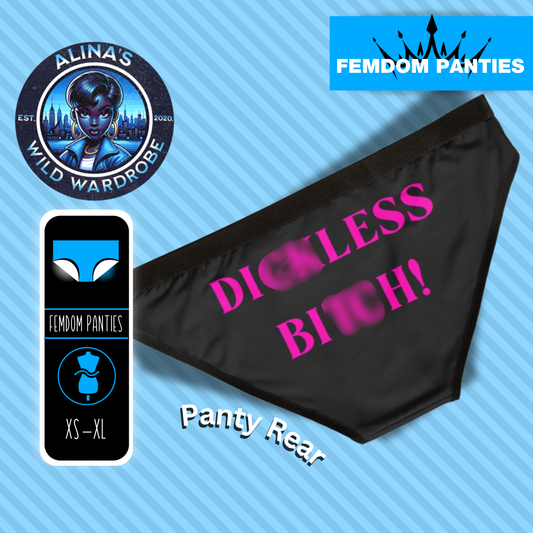 Dickless Bitch Femdom Panties – Sissy Control with Every Step